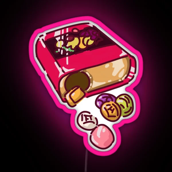Grave Of The Fireflies Candy RGB Neon Sign