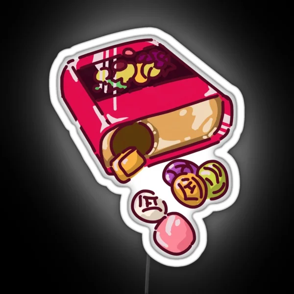 Grave Of The Fireflies Candy RGB Neon Sign