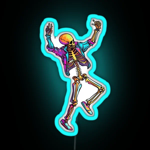 Graveyard Shuffle RGB Neon Sign
