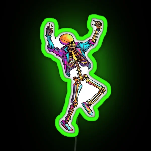 Graveyard Shuffle RGB Neon Sign