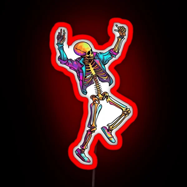 Graveyard Shuffle RGB Neon Sign