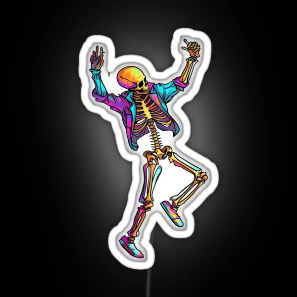 Graveyard Shuffle RGB Neon Sign