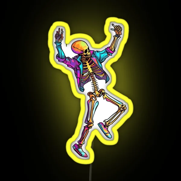 Graveyard Shuffle RGB Neon Sign
