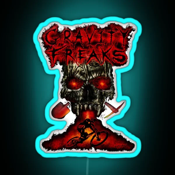 Gravity Freaks RGB Neon Sign