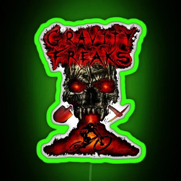 Gravity Freaks RGB Neon Sign