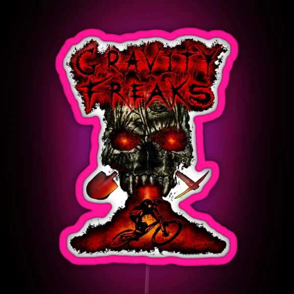 Gravity Freaks RGB Neon Sign