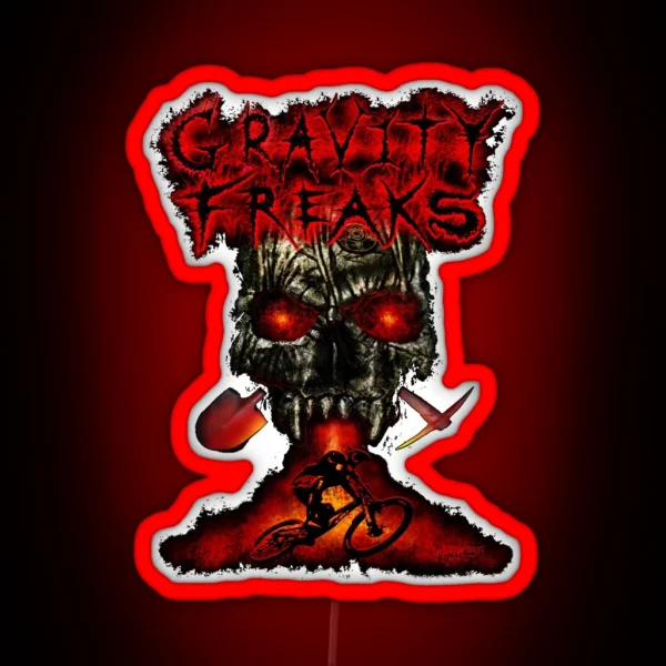Gravity Freaks RGB Neon Sign