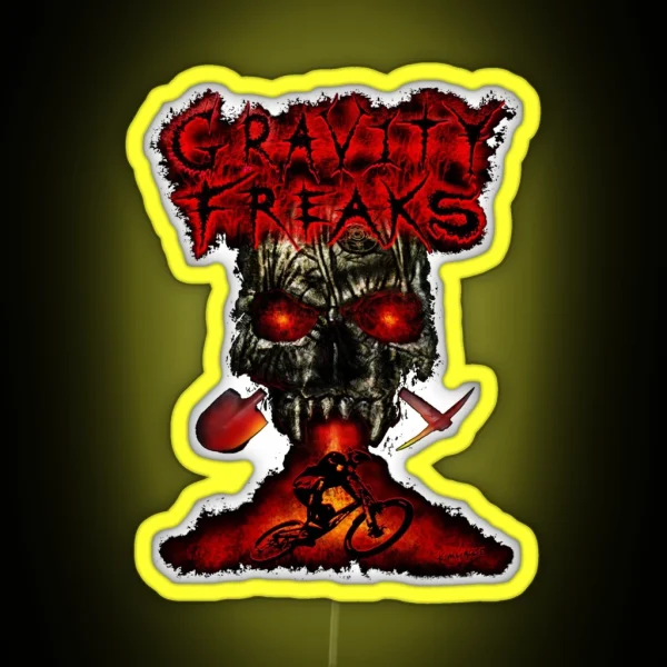 Gravity Freaks RGB Neon Sign