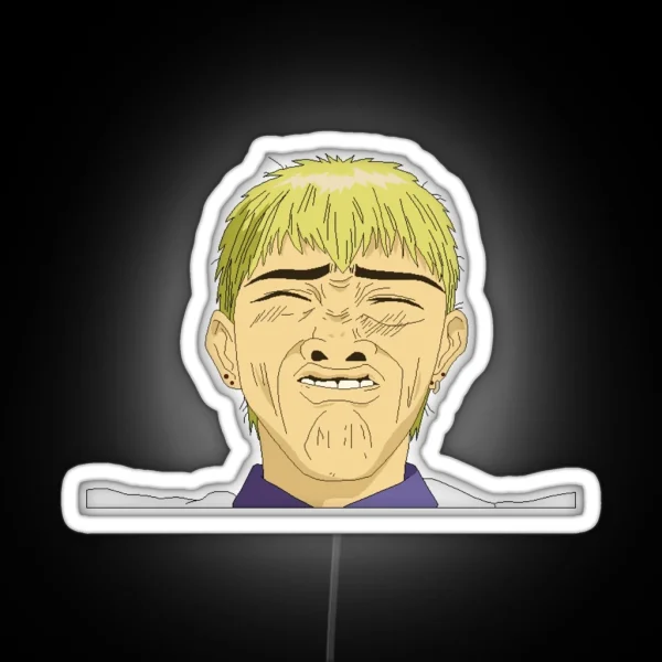 Great Teacher Eikichi Onizuka Face RGB Neon Sign