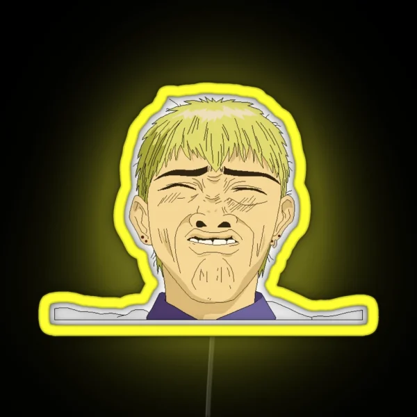 Great Teacher Eikichi Onizuka Face RGB Neon Sign