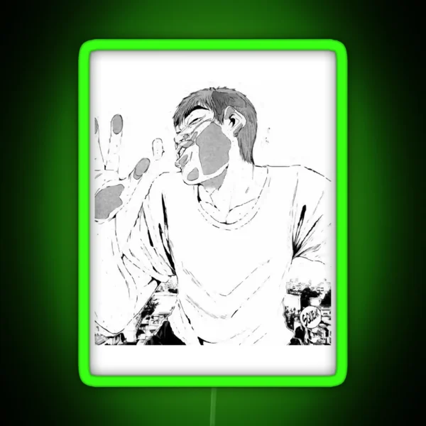 Great Teacher Onizuka 1 On The Window RGB Neon Sign