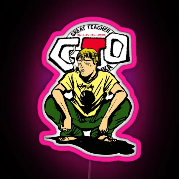 Great Teacher Onizuka Great Teacher Onizuka Great RGB Neon Sign