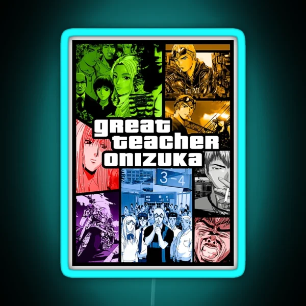 Great Teacher Onizuka Great Teacher Onizuka RGB Neon Sign