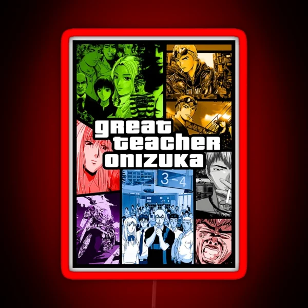 Great Teacher Onizuka Great Teacher Onizuka RGB Neon Sign