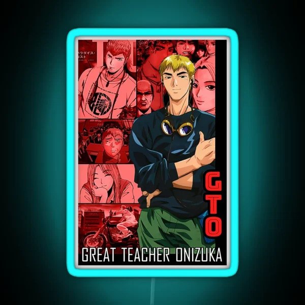 Great Teacher Onizuka Great Teacher RGB Neon Sign