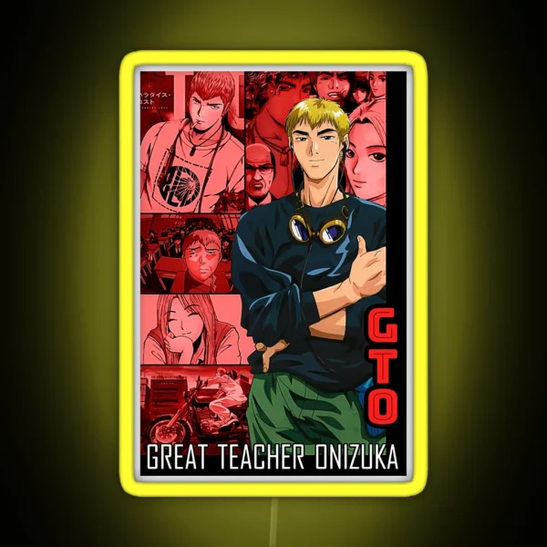 Great Teacher Onizuka Great Teacher RGB Neon Sign