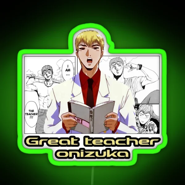 Great Teacher Onizuka GTO RGB Neon Sign