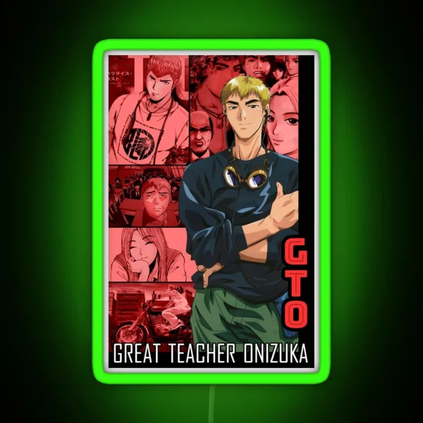Great Teacher Onizuka RGB Neon Sign