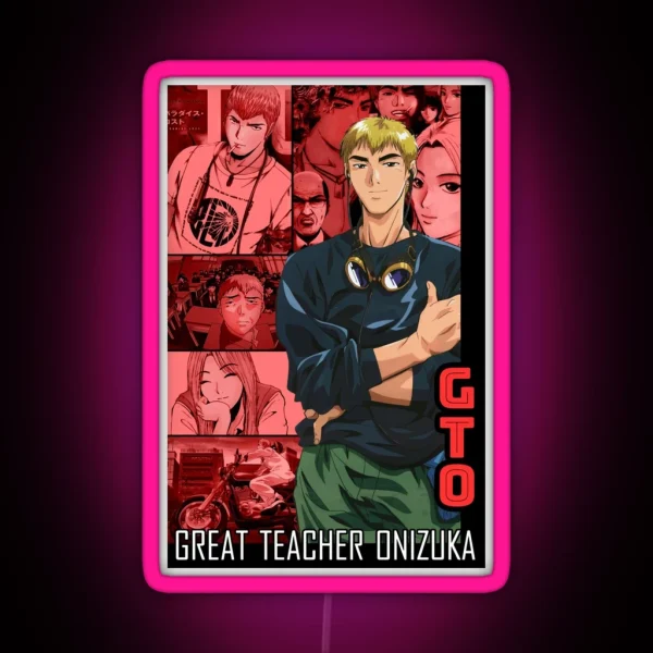 Great Teacher Onizuka RGB Neon Sign