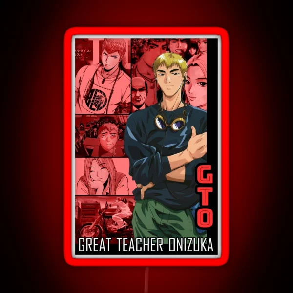 Great Teacher Onizuka RGB Neon Sign