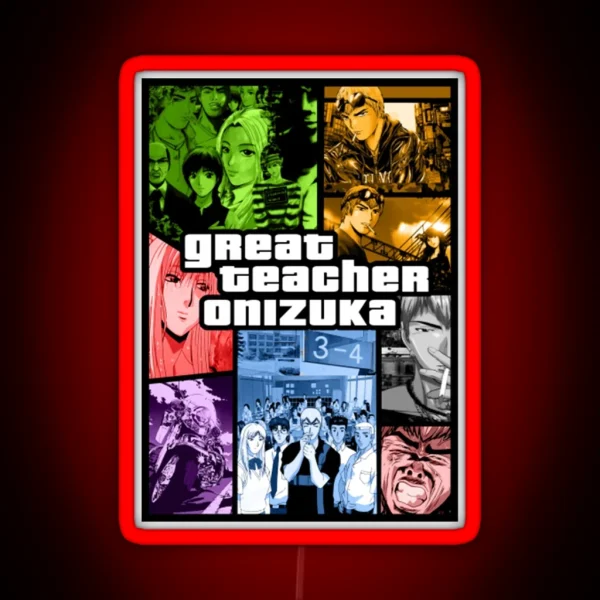 Great Teacher Onizuka RGB Neon Sign