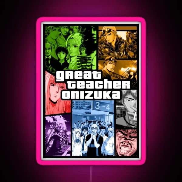 Great Teacher Onizuka RGB Neon Sign