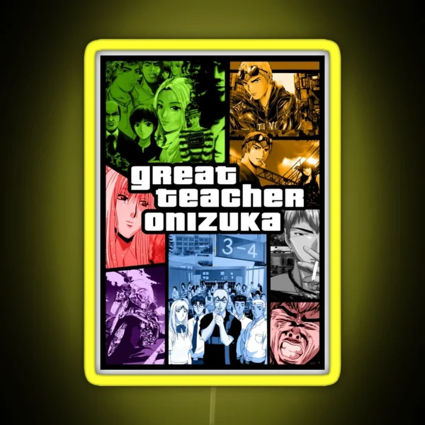 Great Teacher Onizuka RGB Neon Sign