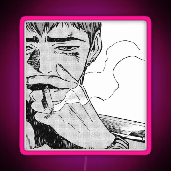 Great Teacher Onizuka Smoke RGB Neon Sign