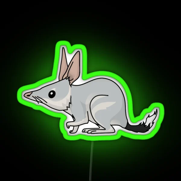 Greater Bilby RGB Neon Sign