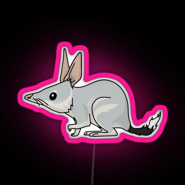 Greater Bilby RGB Neon Sign