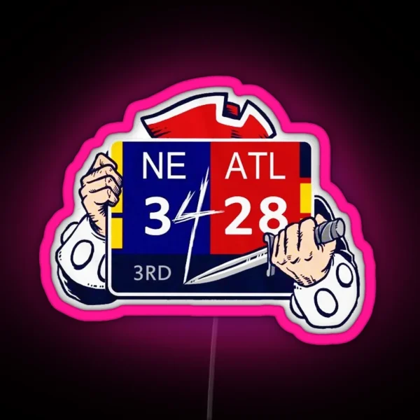 Greatest Comeback Patriots RGB Neon Sign