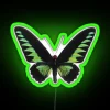Green Butterfly RGB Neon Sign - Image 3