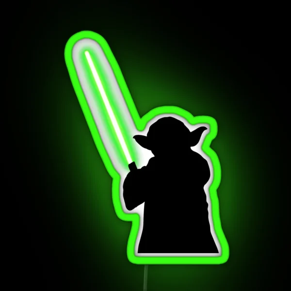 Green Friend RGB Neon Sign