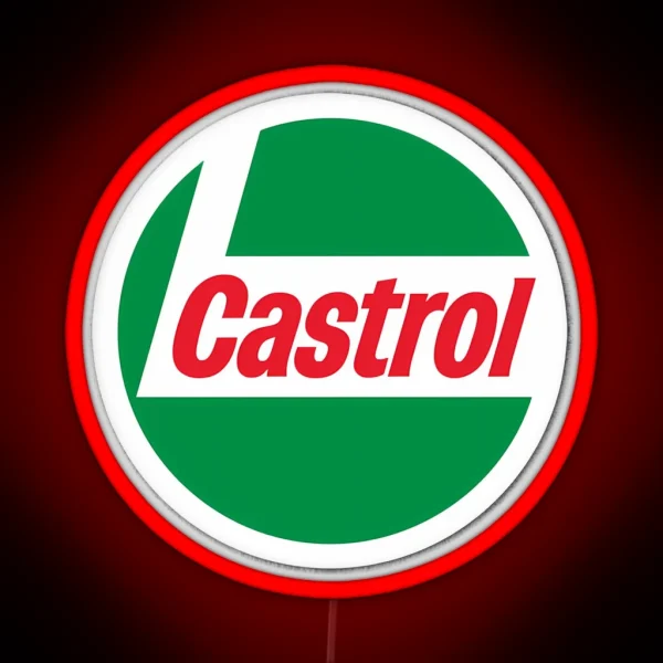 Green Logo Castrol S To Buy RGB Neon Sign