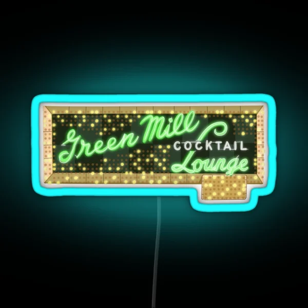 Green Mill Cocktail Lounge RGB Neon Sign