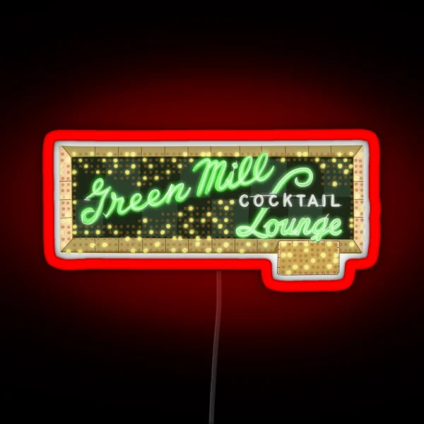Green Mill Cocktail Lounge RGB Neon Sign