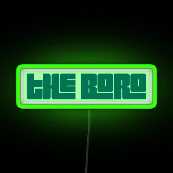 Greensboro The Boro RGB Neon Sign