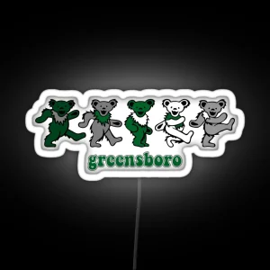 Greensboro University Pride RGB Neon Sign