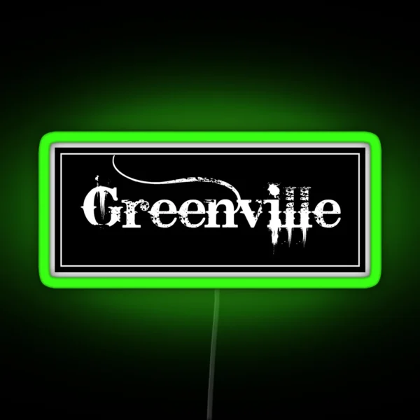 Greenville Led RGB Neon Sign