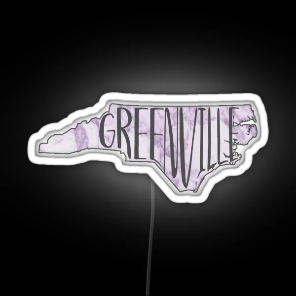 Greenville RGB Neon Sign