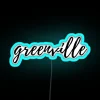 Greenville RGB Neon Sign - Image 3