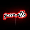 Greenville RGB Neon Sign - Image 2