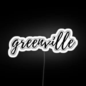 Greenville RGB Neon Sign