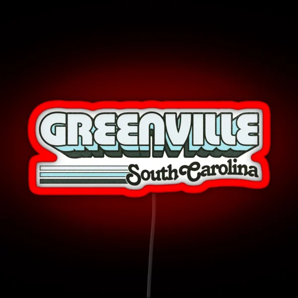 Greenville SC RGB Neon Sign