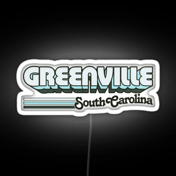 Greenville SC RGB Neon Sign