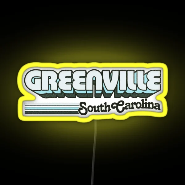 Greenville SC RGB Neon Sign