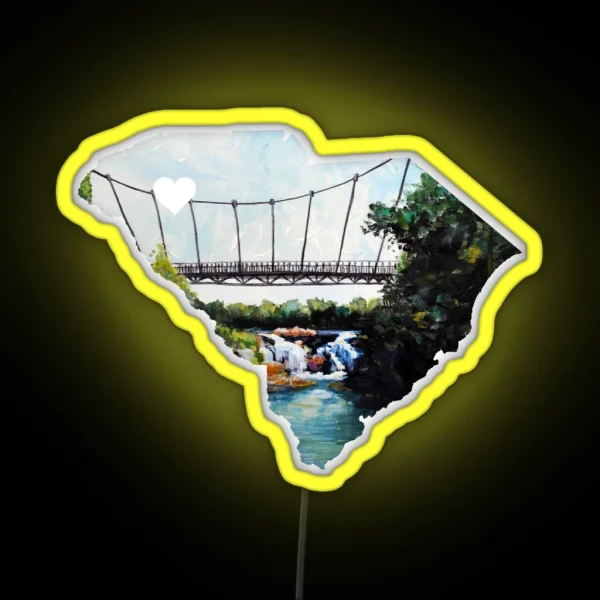 Greenville South Carolina Is The Beesknees RGB Neon Sign