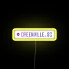 Greenville South Carolina Location RGB Neon Sign - Image 6
