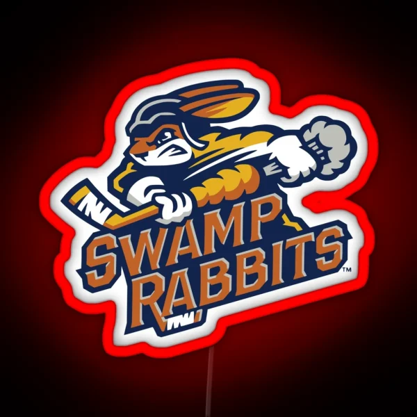 Greenville Swamp Rabbits RGB Neon Sign
