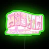 Greetings From Austin In Pink The State Collection Tesni Alys Designs RGB Neon Sign - Image 4